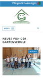 Mobile Screenshot of gartenschule-vs.de